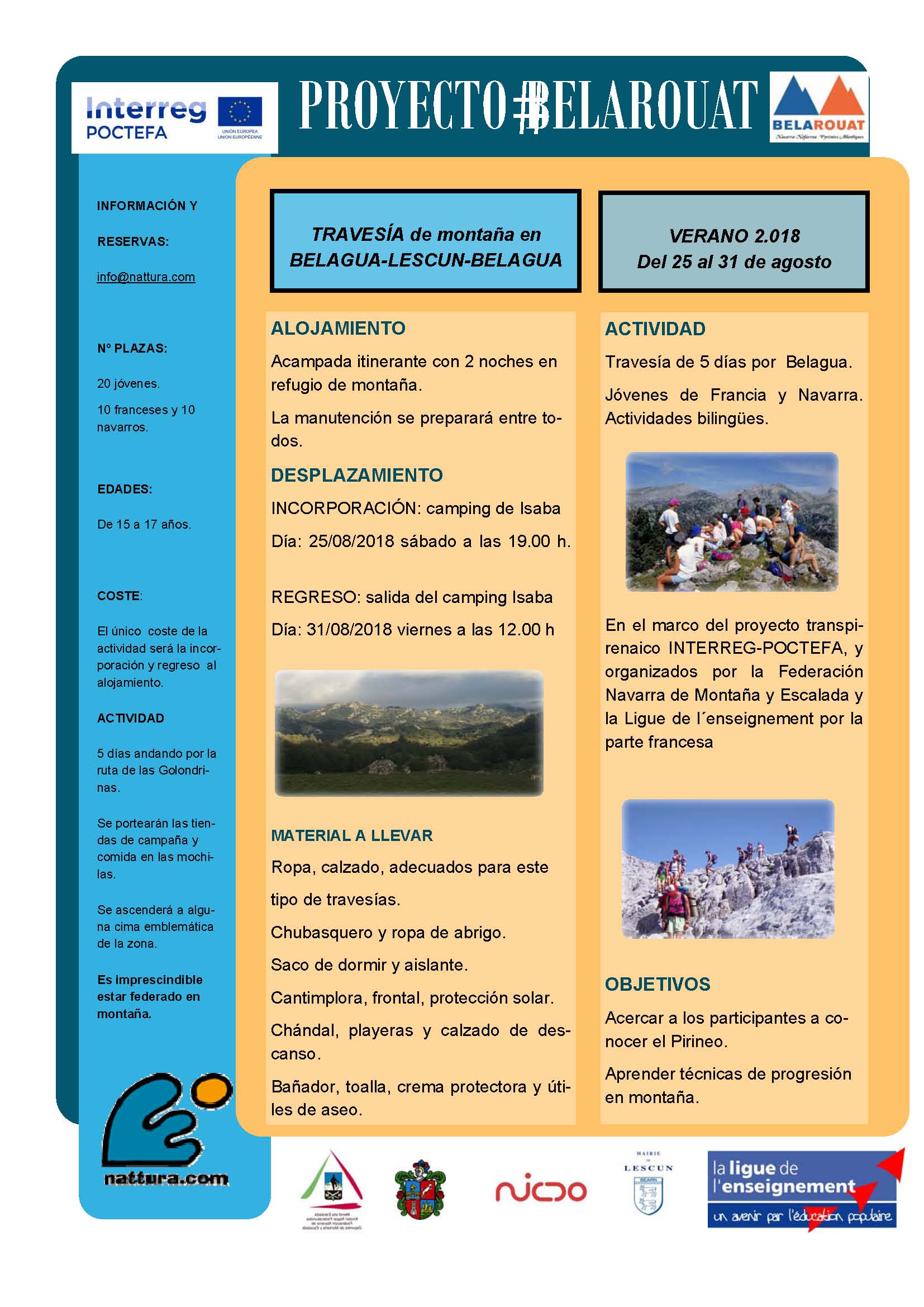 TRAVESIAS BELAGUA-LESCUN-BELAGUA LESCUN-BELAGUA-LESCUN